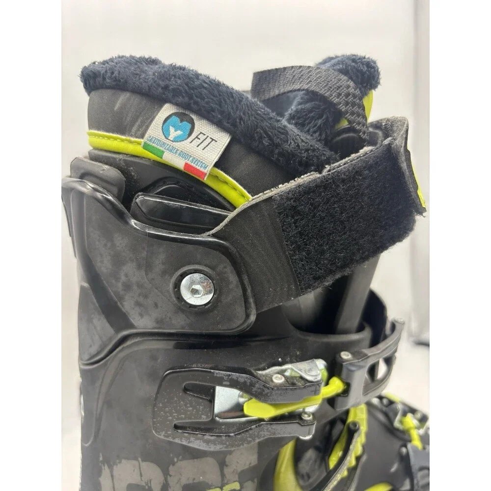 Dalbello Boss Ski Boots 25.5 / 298MM 7.5 Black Neon Green Snow Winter Sports